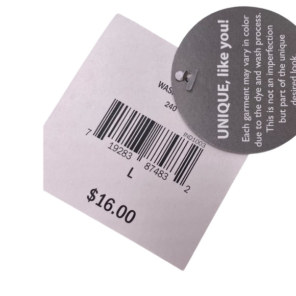 Falls Creek Short Sleeve Washed Faded Tee NWT - Picture 9 of 11